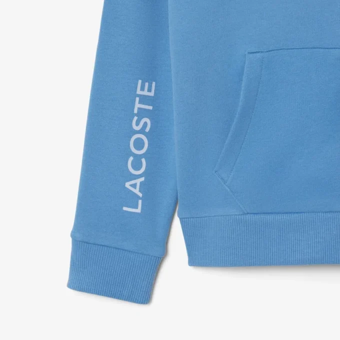 Felpa con cappuccio e zip a blocchi di colore Felpa con cappuccio e zip a blocchi di colore