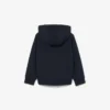 Felpa con cappuccio e zip a blocchi di colore Felpa con cappuccio e zip a blocchi di colore