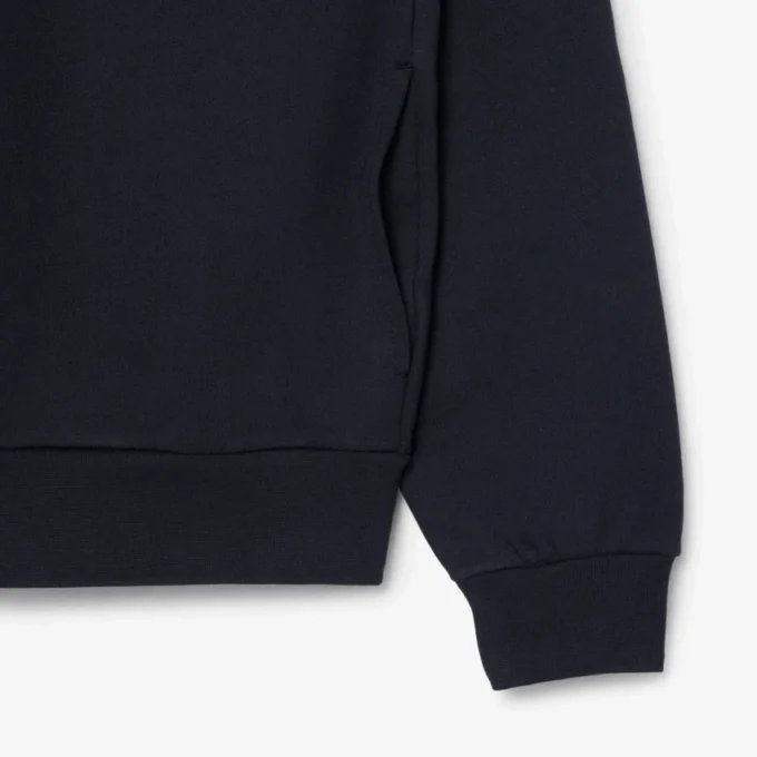Felpa con cappuccio e zip a blocchi di colore Felpa con cappuccio e zip a blocchi di colore