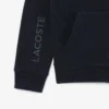 Felpa con cappuccio e zip a blocchi di colore Felpa con cappuccio e zip a blocchi di colore