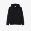 Felpa con cappuccio e zip con striscia con logo Felpa con cappuccio e zip con striscia con logo