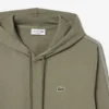 Felpa con cappuccio e zip con striscia con logo Felpa con cappuccio e zip con striscia con logo