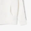 Felpa con cappuccio e zip con striscia con logo Felpa con cappuccio e zip con striscia con logo