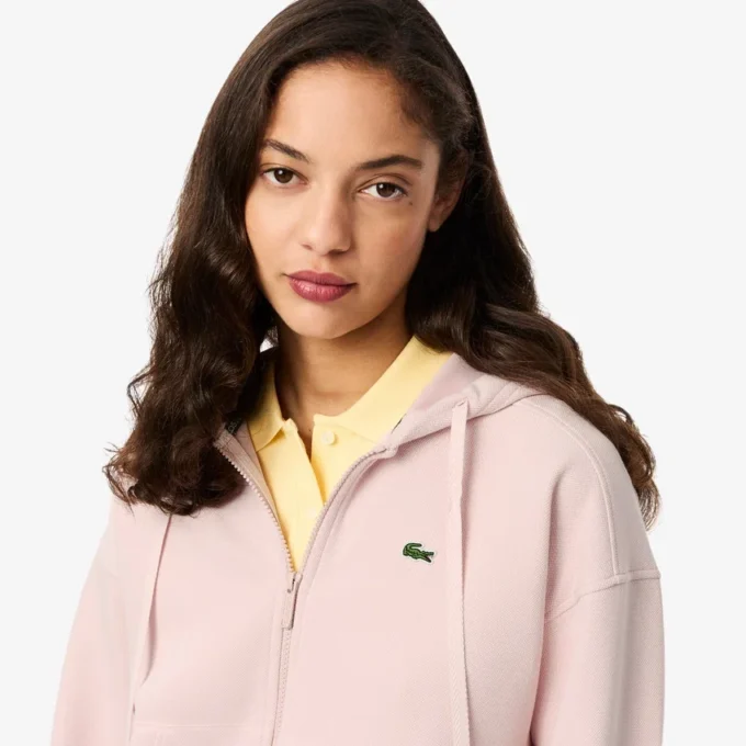 Felpa con cappuccio e zip da donna Felpa con cappuccio e zip da donna