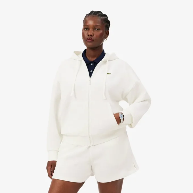 Felpa con cappuccio e zip da donna Felpa con cappuccio e zip da donna