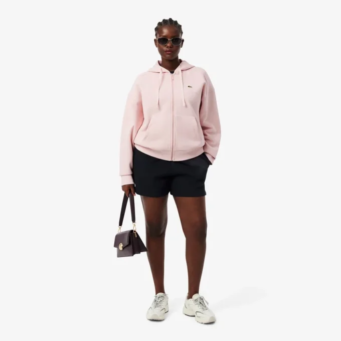 Felpa con cappuccio e zip da donna Felpa con cappuccio e zip da donna