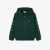 Felpa con cappuccio e zip in pile stampata per bambini Felpa con cappuccio e zip in pile stampata per bambini