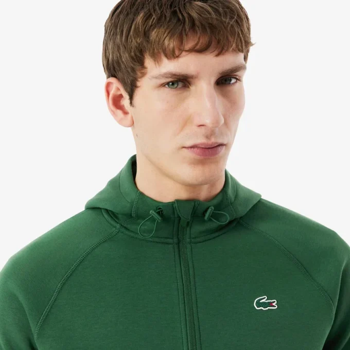 Felpa con cappuccio e zip Sport Stretch Felpa con cappuccio e zip Sport Stretch