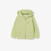 Felpa con cappuccio in pile con zip per bambini