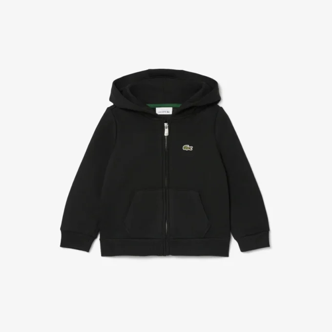 Felpa con cappuccio in pile con zip per bambini Felpa con cappuccio in pile con zip per bambini