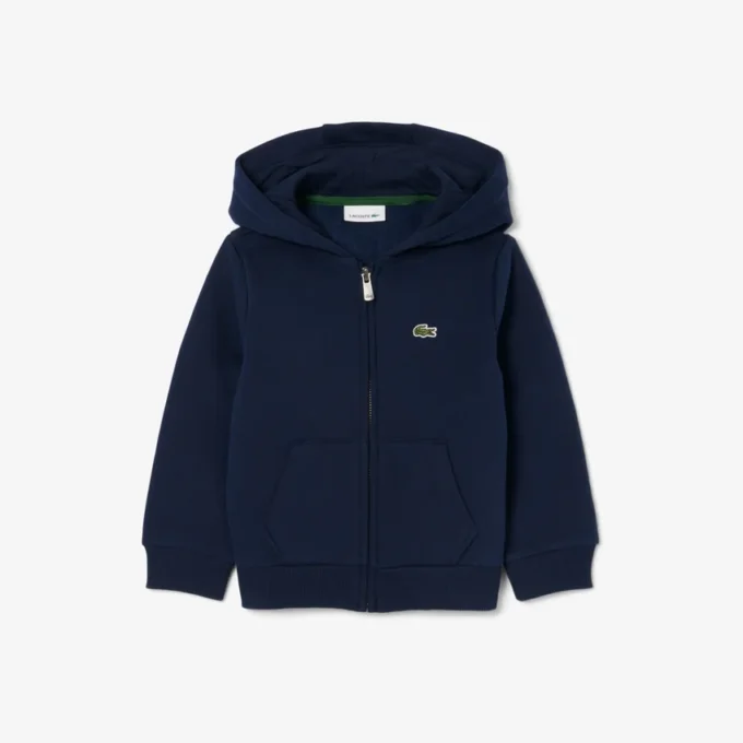 Felpa con cappuccio in pile con zip per bambini Felpa con cappuccio in pile con zip per bambini
