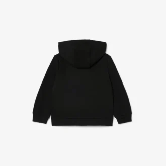 Felpa con cappuccio in pile con zip per bambini