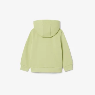 Felpa con cappuccio in pile con zip per bambini