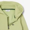 Felpa con cappuccio in pile con zip per bambini