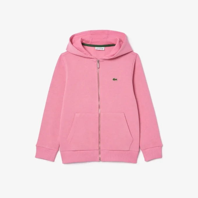 Felpa con cappuccio in pile con zip per bambini Felpa con cappuccio in pile con zip per bambini