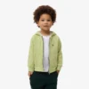 Felpa con cappuccio in pile con zip per bambini
