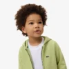 Felpa con cappuccio in pile con zip per bambini