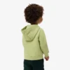 Felpa con cappuccio in pile con zip per bambini