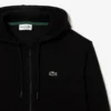 Felpa con cappuccio in pile da uomo con zip Felpa con cappuccio in pile da uomo con zip