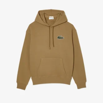 Felpa con cappuccio in pile dal taglio ampio unisex