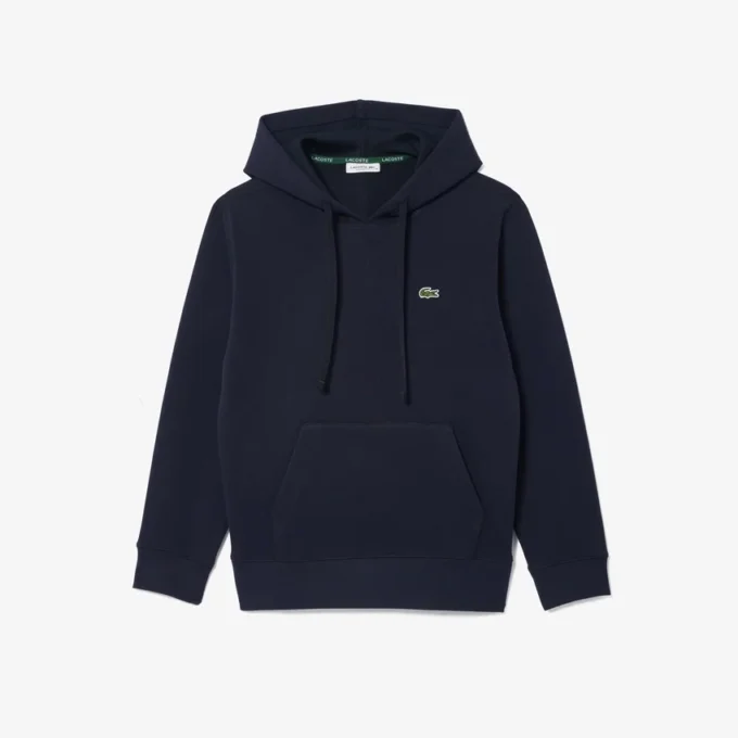 Felpa con cappuccio in piqué dalla vestibilità comoda da donna Felpa con cappuccio in piqué dalla vestibilità comoda da donna