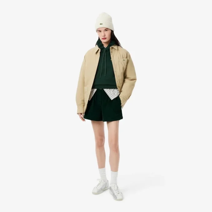 Felpa con cappuccio oversize da donna con logo Felpa con cappuccio oversize da donna con logo