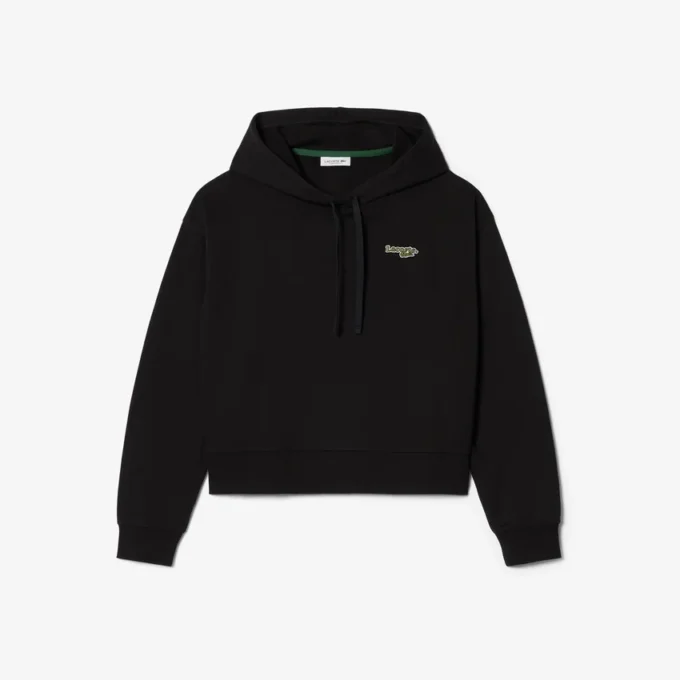 Felpa con cappuccio oversize da donna con logo Felpa con cappuccio oversize da donna con logo