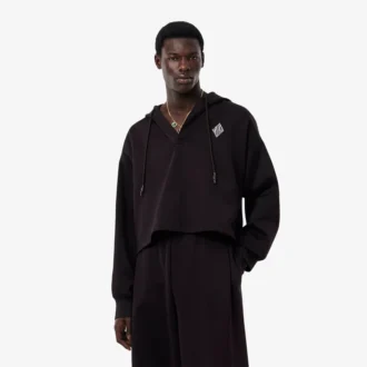 Felpa con cappuccio oversize da uomo Runway