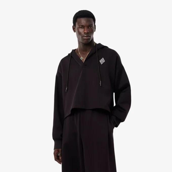 Felpa con cappuccio oversize da uomo Runway Felpa con cappuccio oversize da uomo Runway
