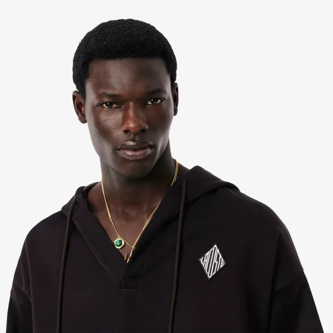 Felpa con cappuccio oversize da uomo Runway Felpa con cappuccio oversize da uomo Runway