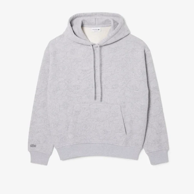 Felpa con cappuccio stampata da uomo dalla vestibilità comoda Felpa con cappuccio stampata da uomo dalla vestibilità comoda