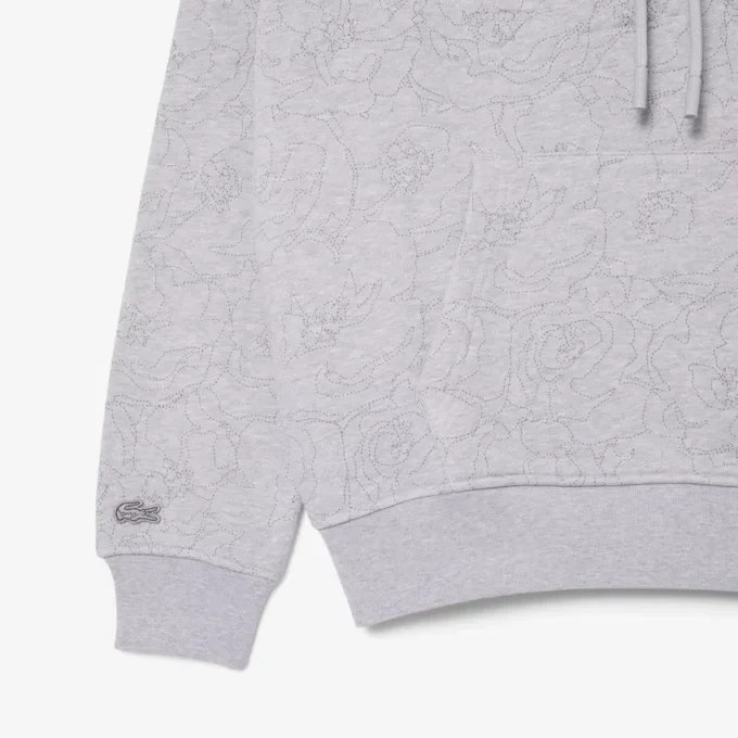 Felpa con cappuccio stampata da uomo dalla vestibilità comoda Felpa con cappuccio stampata da uomo dalla vestibilità comoda