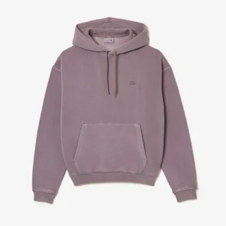 Felpa con cappuccio unisex in cotone felpato dalla vestibilità ampia