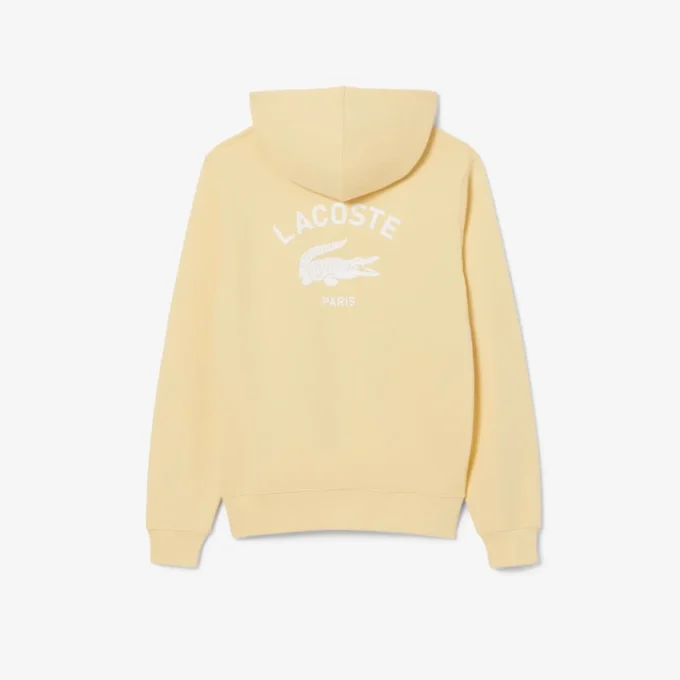 Felpa con cappuccio unisex stampata
