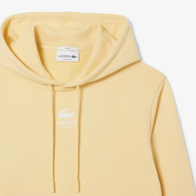 Felpa con cappuccio unisex stampata