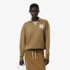 Felpa con colletto polo Runway e badge decorativo Felpa con colletto polo Runway e badge decorativo