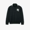 Felpa con colletto polo Runway e badge decorativo Felpa con colletto polo Runway e badge decorativo