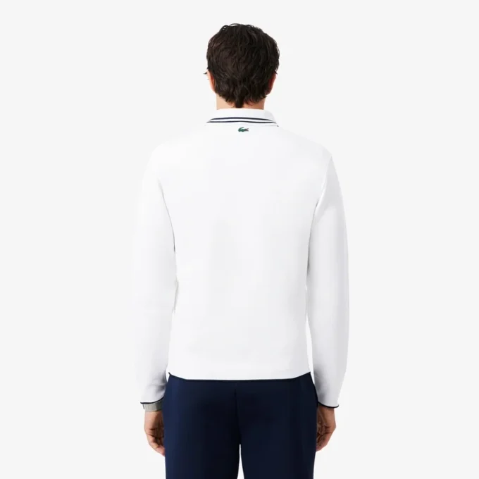 Felpa con colletto polo Tennis Heritage e zip Felpa con colletto polo Tennis Heritage e zip
