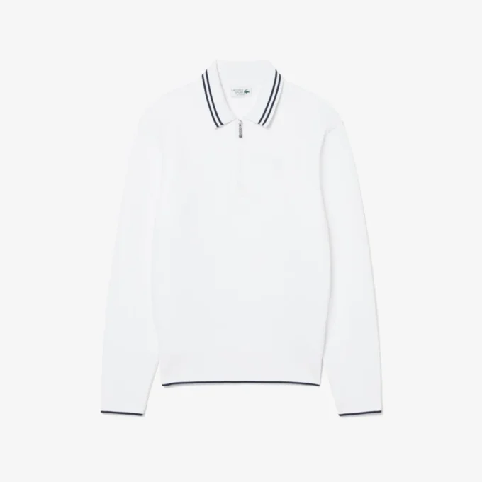 Felpa con colletto polo Tennis Heritage e zip Felpa con colletto polo Tennis Heritage e zip