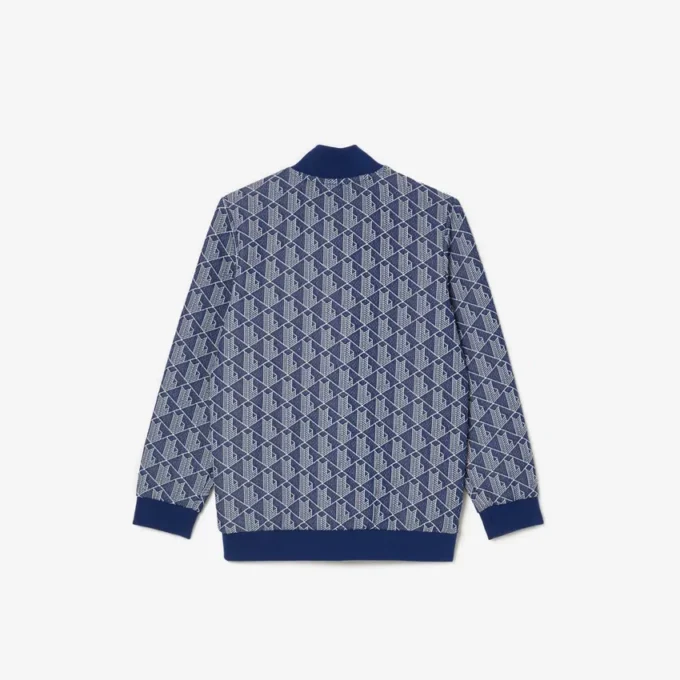 Felpa con zip a collo alto Paris Monogram per bambino Felpa con zip a collo alto Paris Monogram per bambino