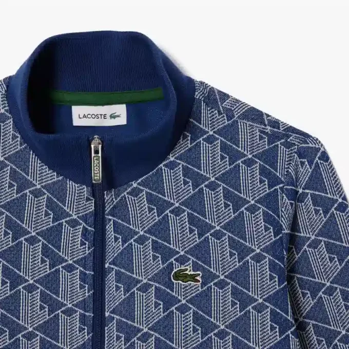 Felpa con zip a collo alto Paris Monogram per bambino Felpa con zip a collo alto Paris Monogram per bambino