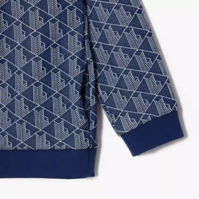 Felpa con zip a collo alto Paris Monogram per bambino Felpa con zip a collo alto Paris Monogram per bambino