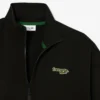 Felpa con zip e badge, vestibilità comoda Felpa con zip e badge, vestibilità comoda