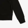 Felpa con zip e badge, vestibilità comoda Felpa con zip e badge, vestibilità comoda
