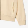 Felpa con zip e dettagli decorativi