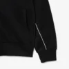 Felpa con zip e dettagli decorativi