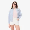 Felpa con zip e logo, vestibilità comoda Felpa con zip e logo, vestibilità comoda