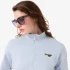 Felpa con zip e logo, vestibilità comoda Felpa con zip e logo, vestibilità comoda