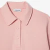 Felpa da donna con colletto Polo ricamato e vestibilità comoda Felpa da donna con colletto Polo ricamato e vestibilità comoda