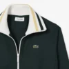 Felpa da donna con zip e dettagli a righe Felpa da donna con zip e dettagli a righe